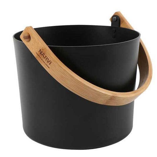 Narvi Black Sauna Bucket - Sun'n'Fun Pool & Spa