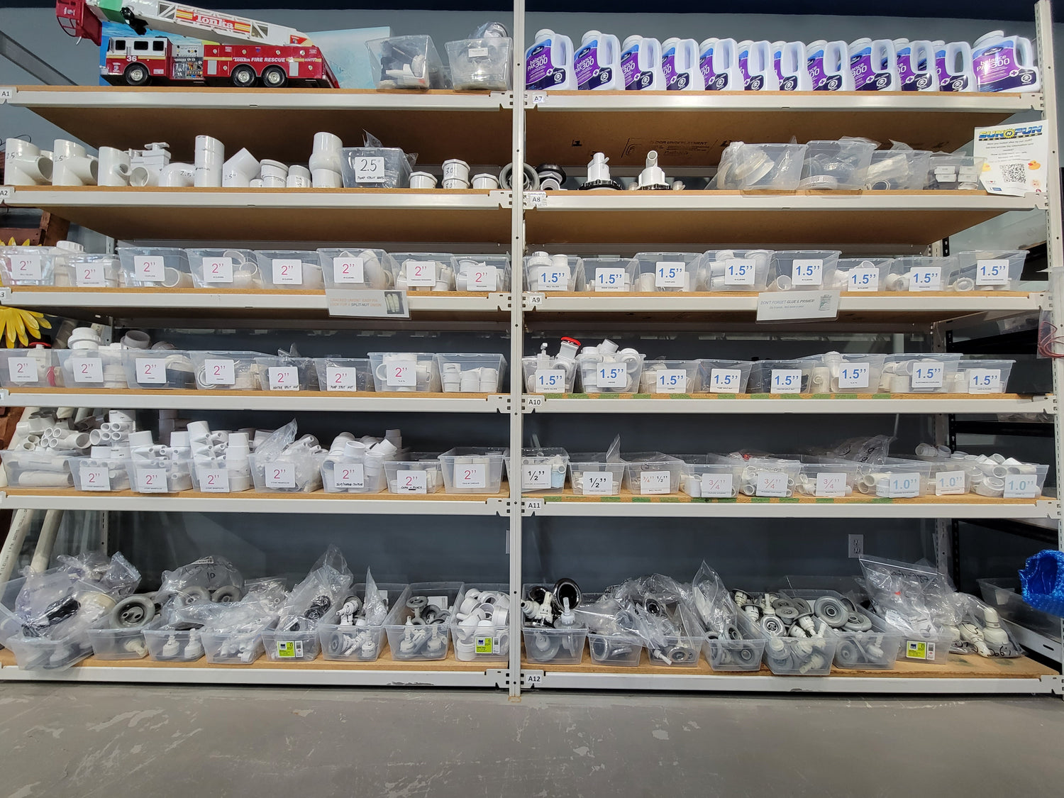 Plumbing fittings and Jets