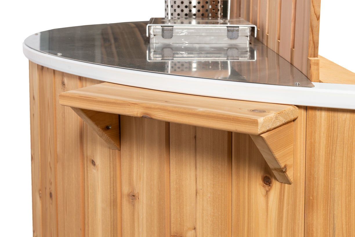 The Evolution Cedar Hot Tub 7ft - Sun'n'Fun Pool & Spa