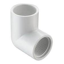 407-015 PVC Fitting Elbow 1-1/2" 90 Slip x Fipt