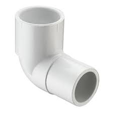 409-015 PVC Fitting Elbow 1-1/2" Street 90 Spig x Slip