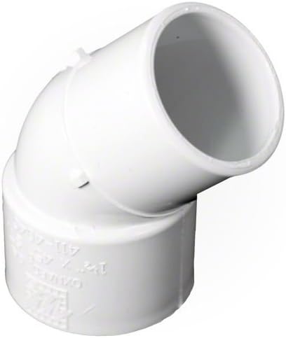 411-4040 PVC Fitting Elbow 1-1/2" 45 degree Street Elbow