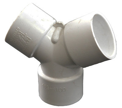413-4100 PVC Fitting Wye 1-1/2" 120
