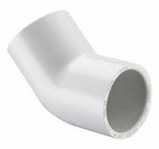 417-025 PVC Fitting Elbow 2-1/2" 45