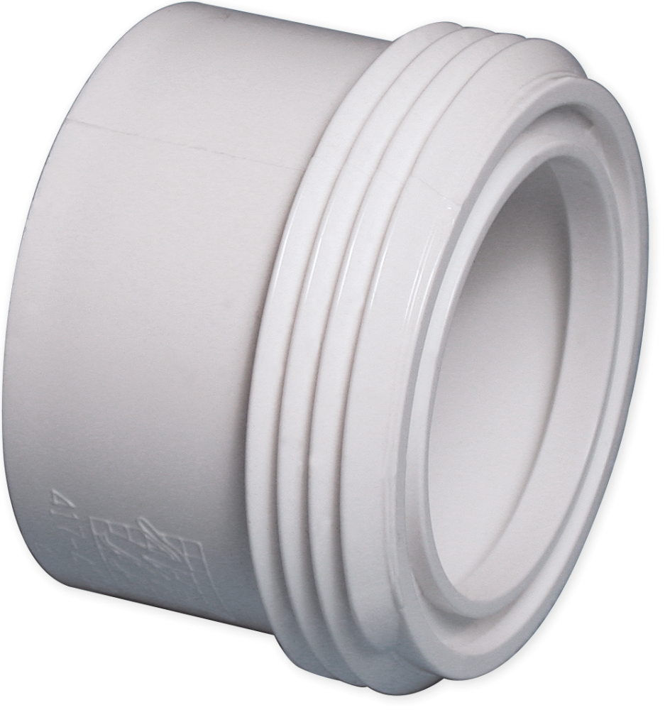417-4090 PVC Fitting Buttress 1-1/2" Heater Tailpiece