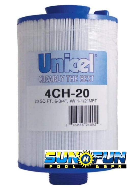4CH-20 Hot Tub Filter - Sun'n'Fun Pool & Spa