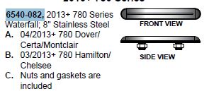 Sundance 780 Waterfall S/S (UP0324) - Sun'n'Fun Pool & Spa
