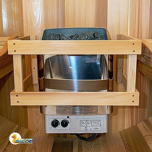 Barrel Sauna 660E Clear Cedar - Sun'n'Fun Pool & Spa