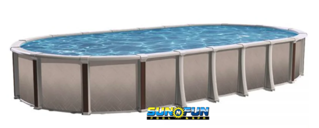 15' x 26' Oval AG Swimming Pool