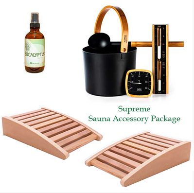 Supreme Sauna Accessory Package - Sun'n'Fun Pool & Spa