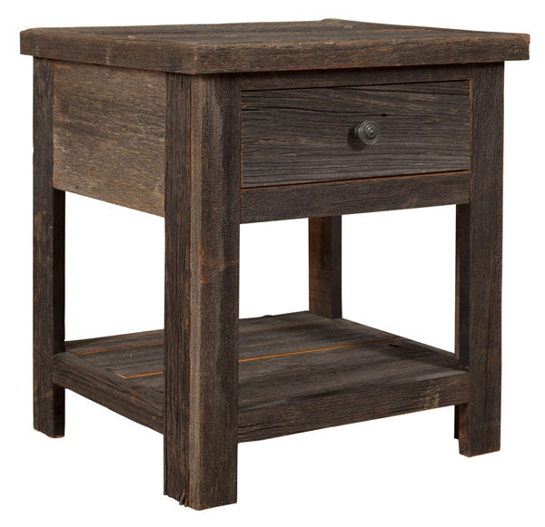 Barnwood 1 Drawer Nite Stand - Sun'n'Fun Pool & Spa