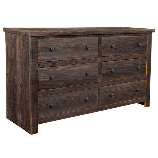 Barnwood 6 Drawer Dresser - Sun'n'Fun Pool & Spa