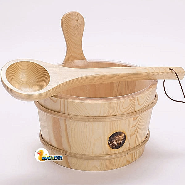 Sauna Bucket & Ladle