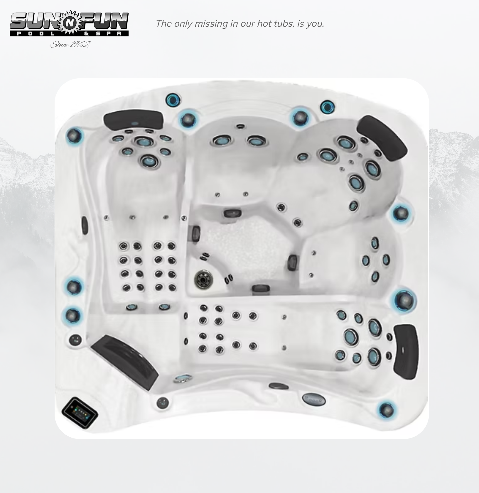 Be Well Executive E585 Spa - Sun'n'Fun Pool & Spa