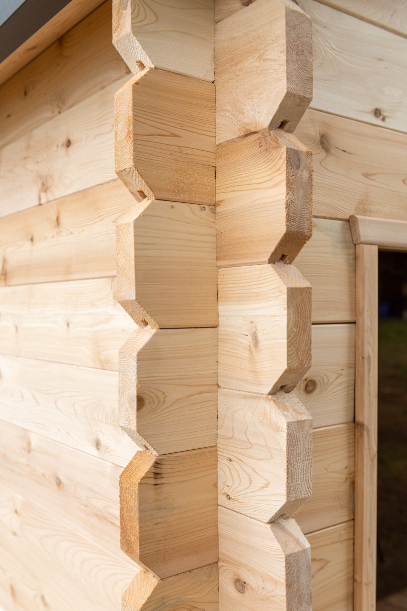 CT Georgian Cabin Sauna with Porch CTC88PE - Sun'n'Fun Pool & Spa