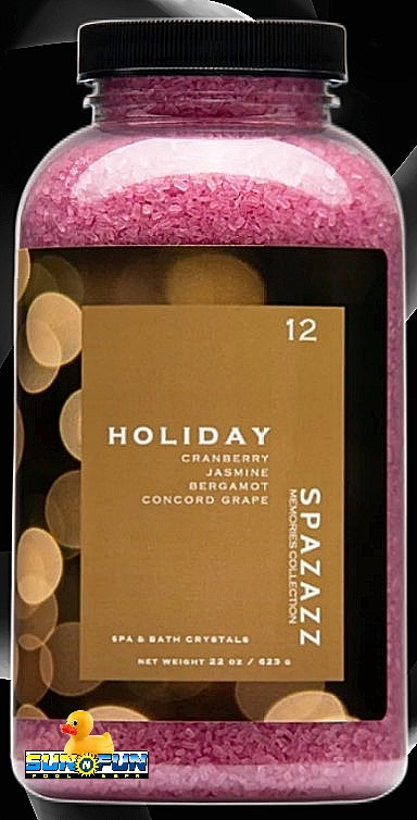 Spazazz Holiday "Cranberry & Bergamot" - Sun'n'Fun Pool & Spa