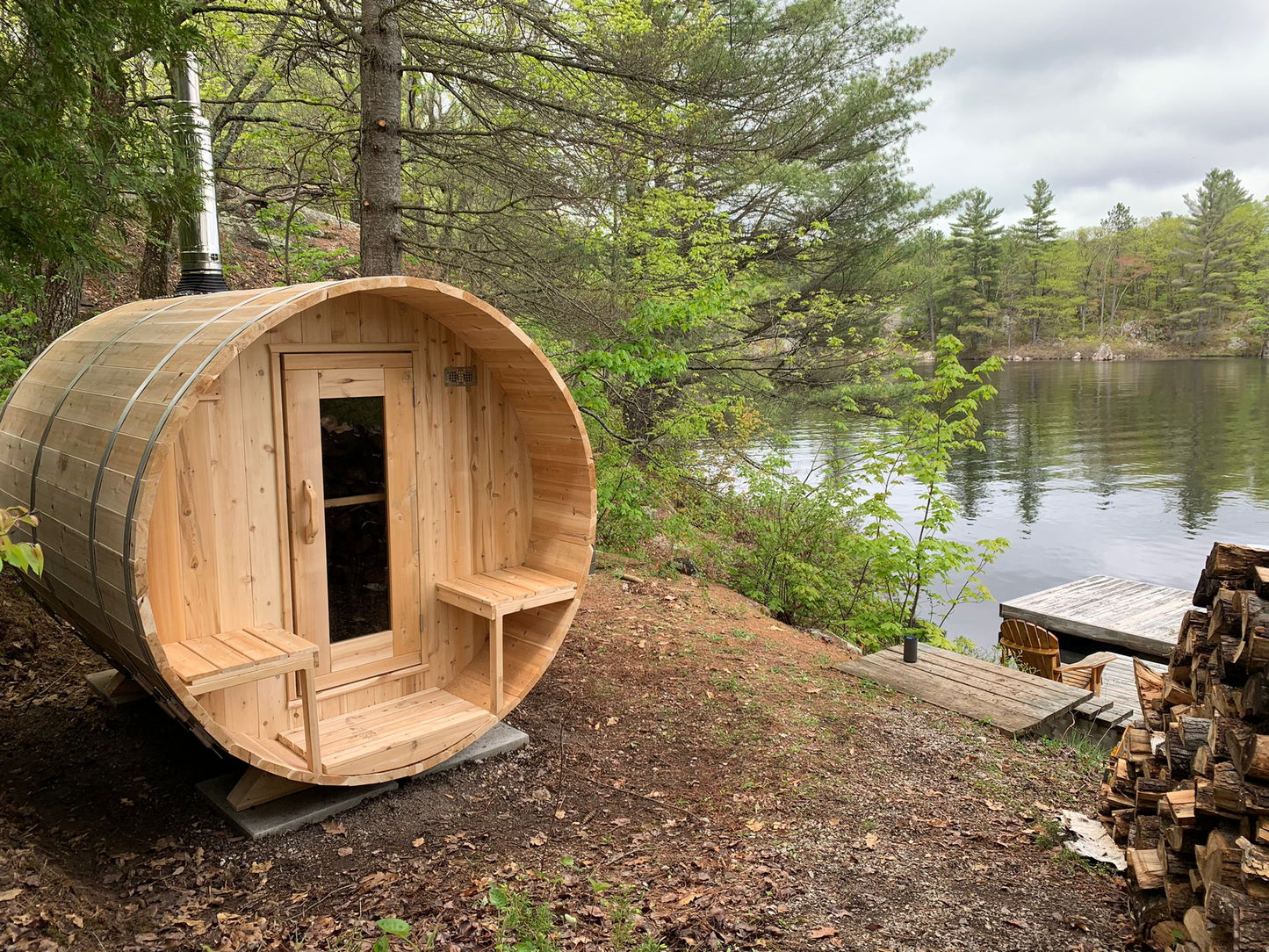 Tranquility MP Barrel Sauna CTC2345MP - Sun'n'Fun Pool & Spa