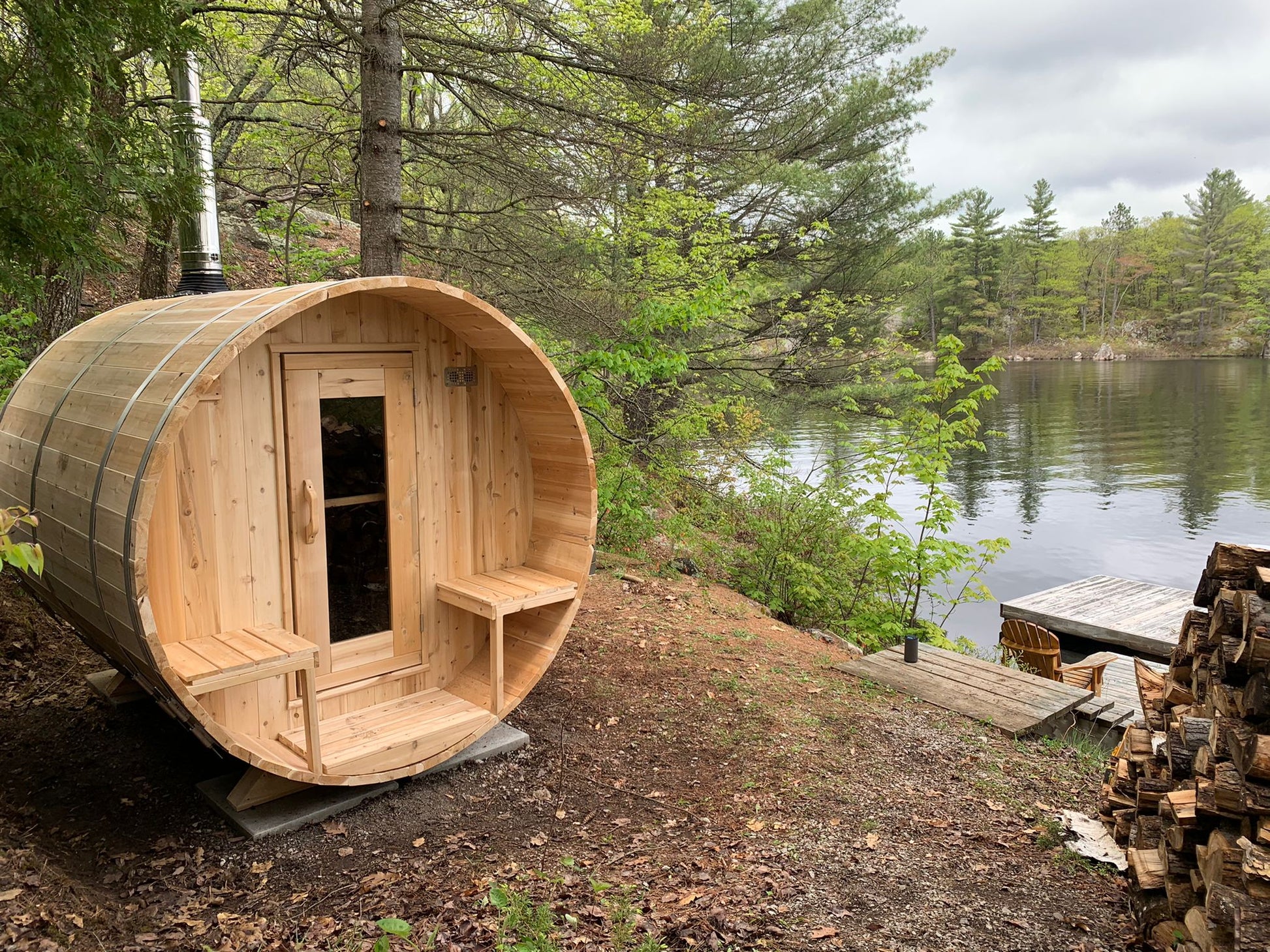 Tranquility MP Barrel Sauna CTC2345MP - Sun'n'Fun Pool & Spa
