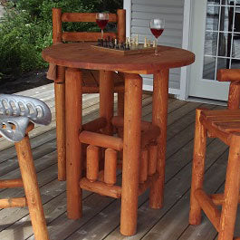 36" Round Bistro Table - Sun'n'Fun Pool & Spa