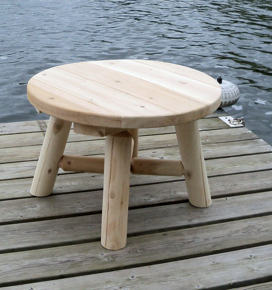 24" Round End Table L137 - Sun'n'Fun Pool & Spa