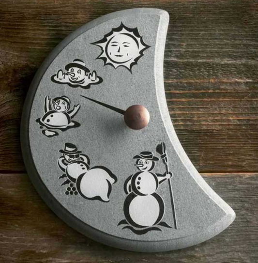 Snowman Soapstone Thermometer - Sun'n'Fun Pool & Spa