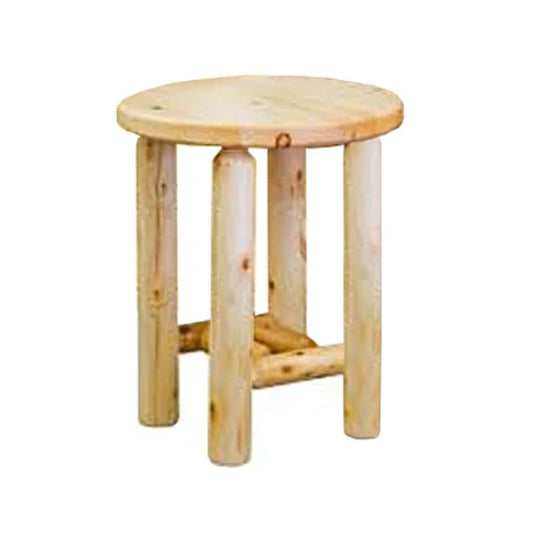 Mountain Lodge 20" Round End Table - Sun'n'Fun Pool & Spa