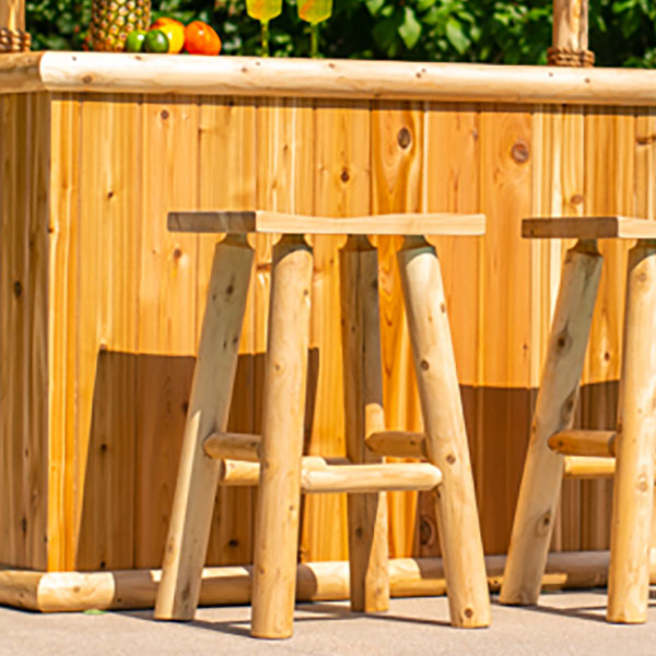 30" Saddle Seat Bar Stool - Sun'n'Fun Pool & Spa