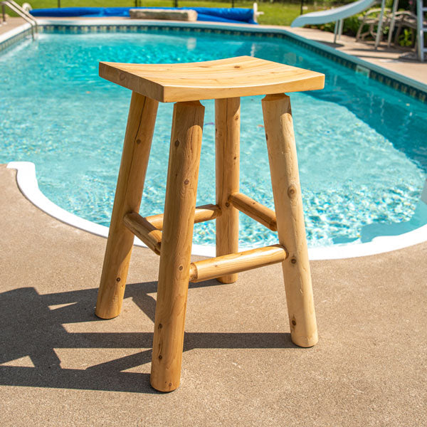 30" Saddle Seat Bar Stool - Sun'n'Fun Pool & Spa
