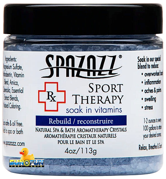 Spazazz Sport Therapy "Rebuild" - Sun'n'Fun Pool & Spa
