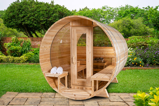 Serenity Barrel Sauna CTC2245MP - Sun'n'Fun Pool & Spa