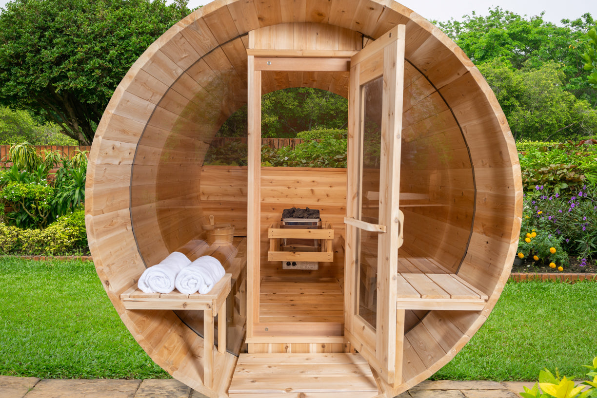 Serenity Barrel Sauna CTC2245MP - Sun'n'Fun Pool & Spa