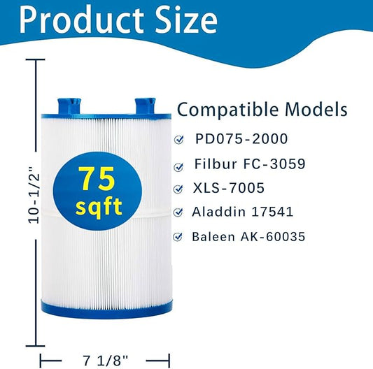 C-7367 Hot Tub Filter - Sun'n'Fun Pool & Spa