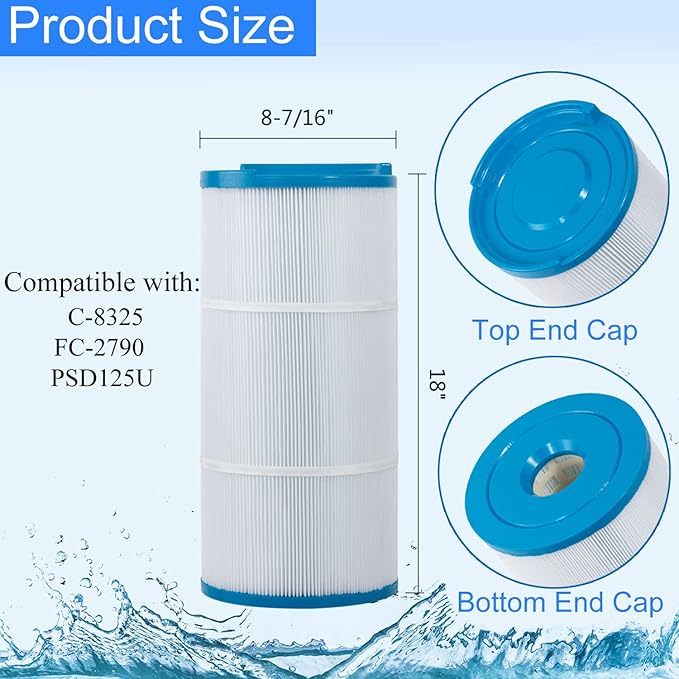 C-8325 Hot Tub Filter - Sun'n'Fun Pool & Spa