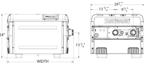 Hayward Natural Gas Swimming Pool Heaters - Sun'n'Fun Pool & Spa