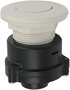 TecMark Flush Mount Spa Air Button - White