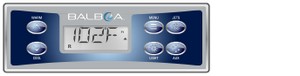 Balboa TP500 control display