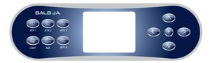 Balboa TP700 control display