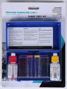 COMPLETE TEST KIT FOR CHLORINE & PH