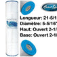 275-10000 Hot Tub Filter - Sun'n'Fun Pool & Spa