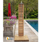 Sunlight Outdoor Shower 512S (Knotty Red Cedar) - Sun'n'Fun Pool & Spa