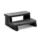 Spa Step 2 Tier Black Waterway - Sun'n'Fun Pool & Spa