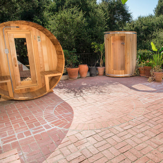 Outdoor Barrel Shower The RAINBOW