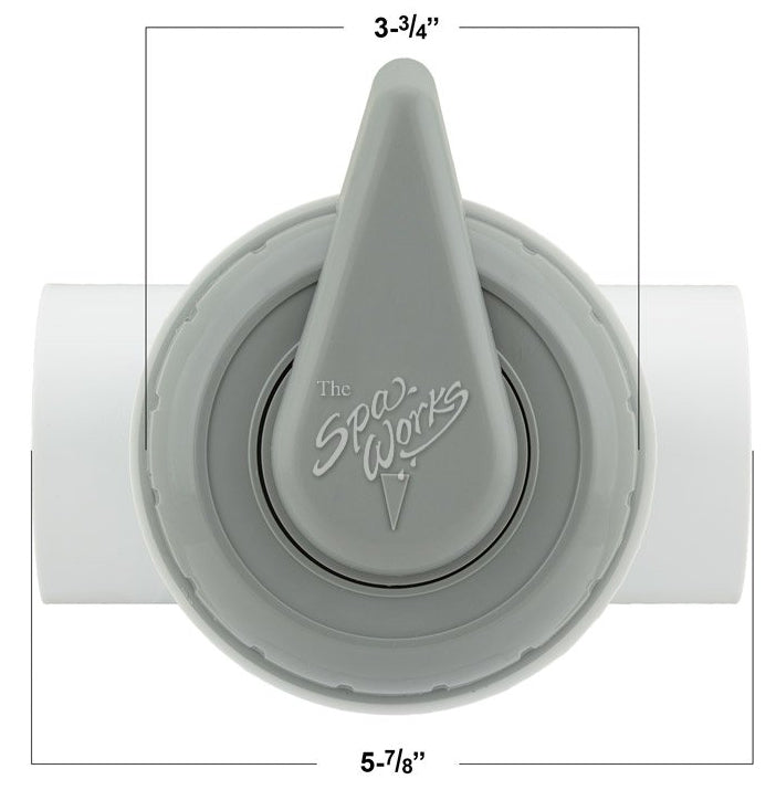 Diverter Valve 2" Waterway Gray - Sun'n'Fun Pool & Spa