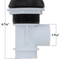 Diverter Valve Waterfall Black - Sun'n'Fun Pool & Spa