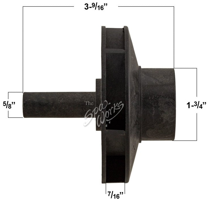 SUNDANCE SPA AQUA FLO CIRCULATION PUMP IMPELLER