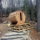 Barrel Sauna 660E Clear Cedar - Sun'n'Fun Pool & Spa