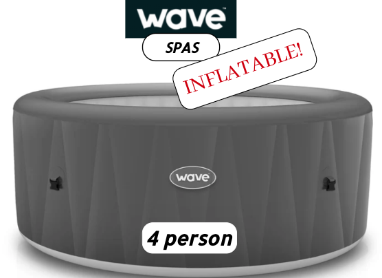 Wave Spas - ATLANTIC - 4 Person (DARK GREY)