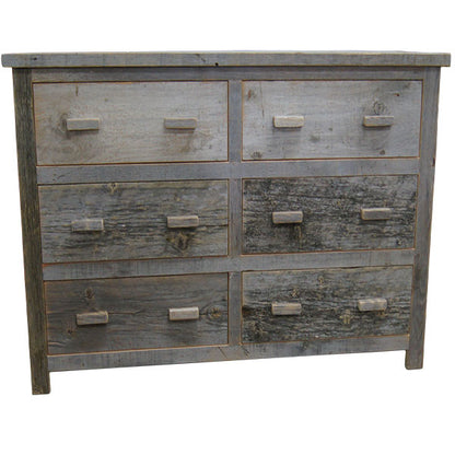 Barnwood 6 Drawer Dresser - Sun'n'Fun Pool & Spa