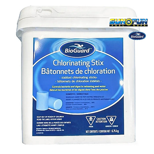 BioGuard Chlorinating Sticks 6.75kg - Sun'n'Fun Pool & Spa