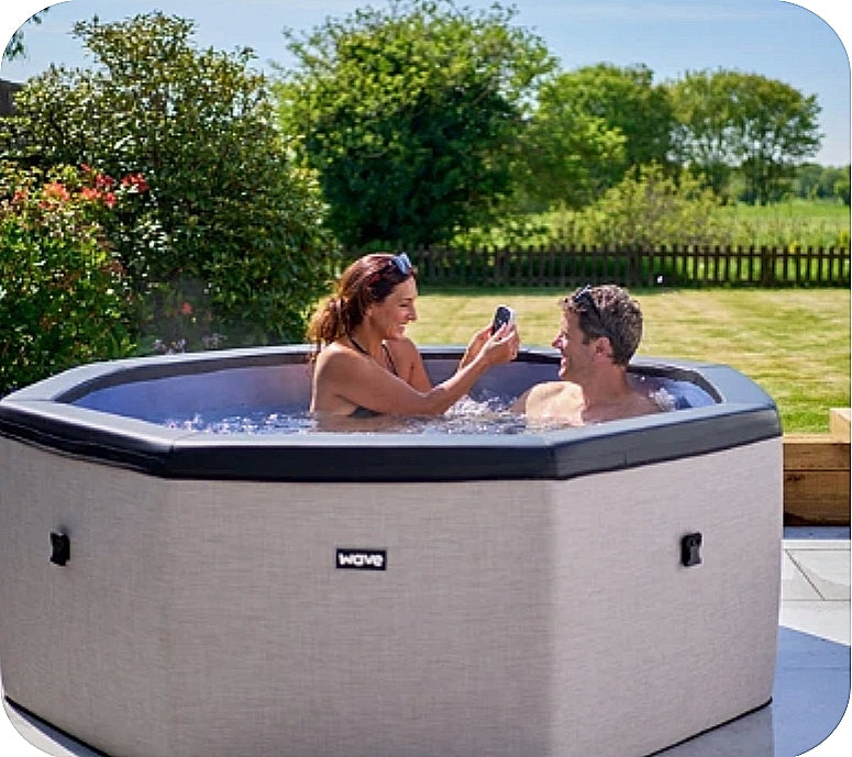 Wave Spas - COMO - 6 Person (CHARCOAL BLACK)